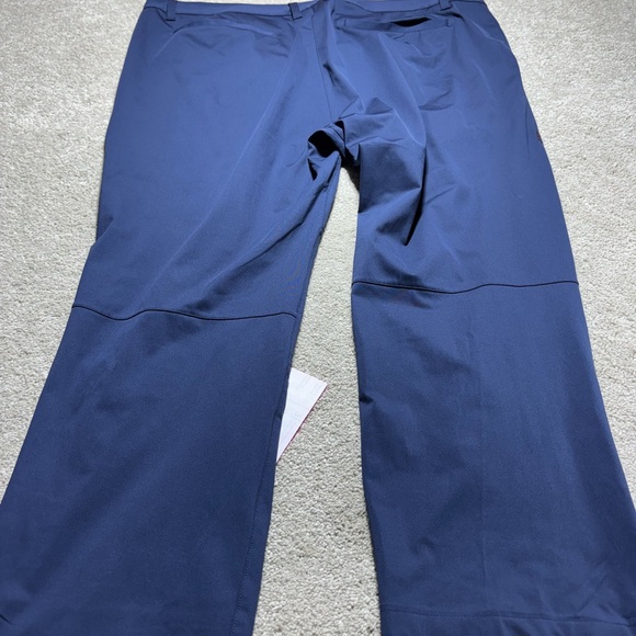 Rhone Pants Mens Commuter Straight blue Stretch Pants Sz 42/30 - Picture 5 of 7